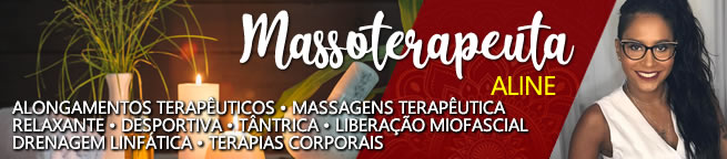 Massoterapeuta Aline